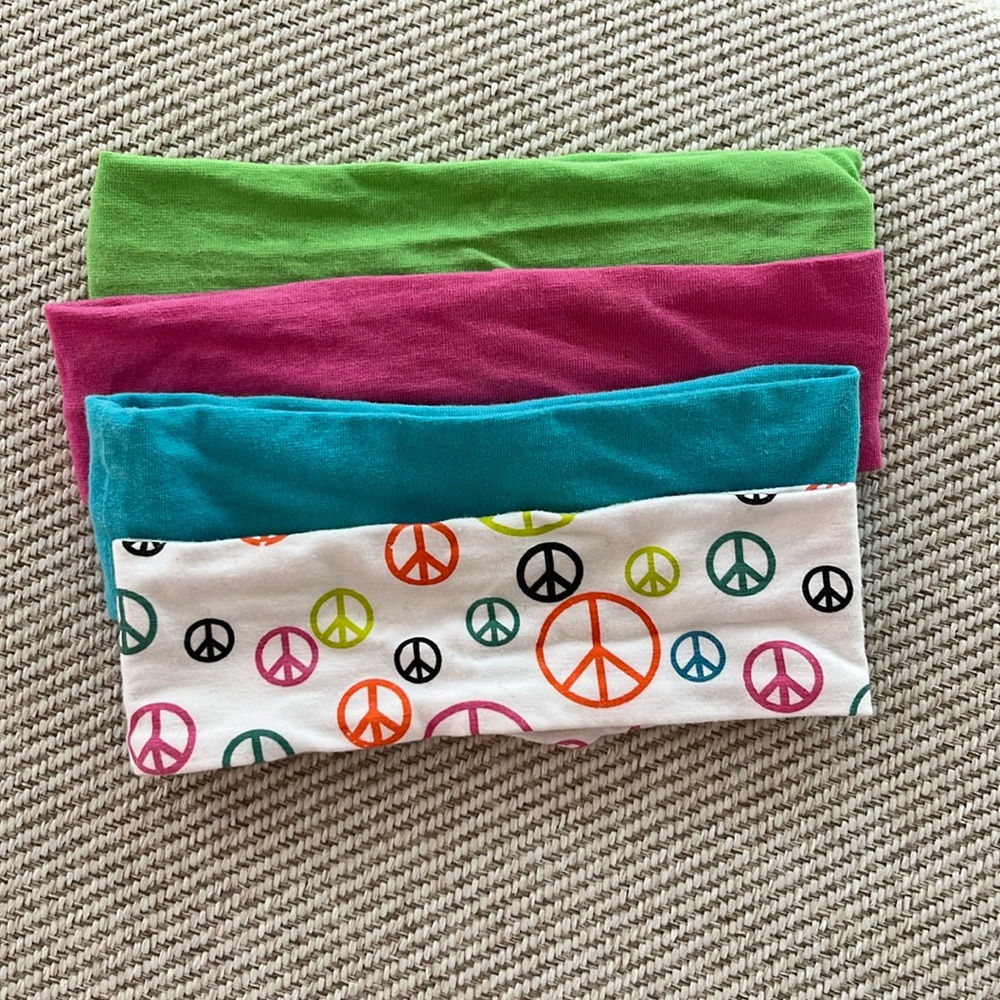 Lot of 4 headbands